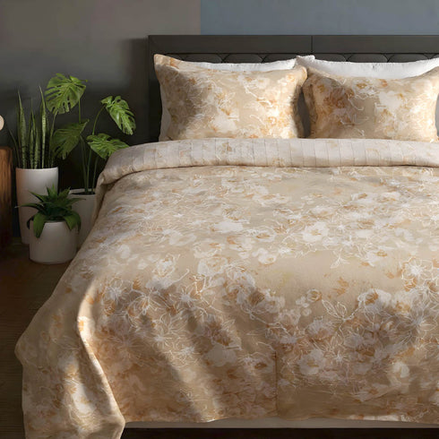 Florida Winter Delight King Size Warm Bed Sheet for Winter